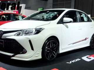 2018 Toyota Vios 1.5 GT STREET CVT ราคา755,000 บาท รถใหม่100คันเท่านั้น